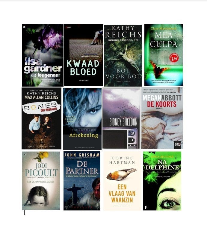 Thriller Boeken Collectie - Diverse Auteurs, Ophalen of Verzenden, Gelezen, Lisa Gardner, Kathy Reichs, John Grisham,, Nederland