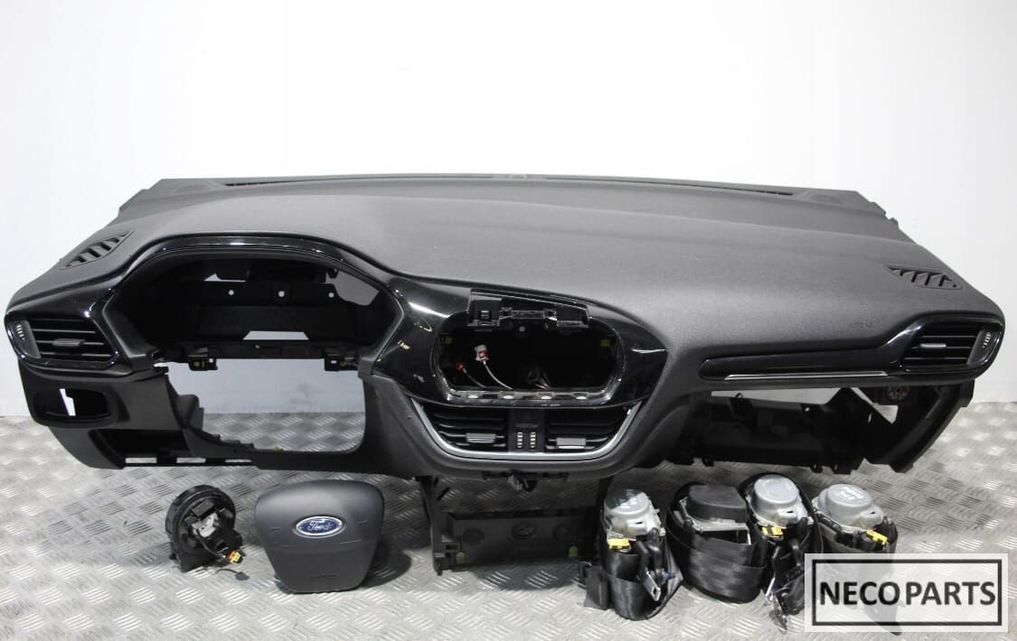 FORD FIESTA MK8 AIRBAG AIRBAGSET ORGINEEL, Gebruikt, -, -, Ophalen of Verzenden