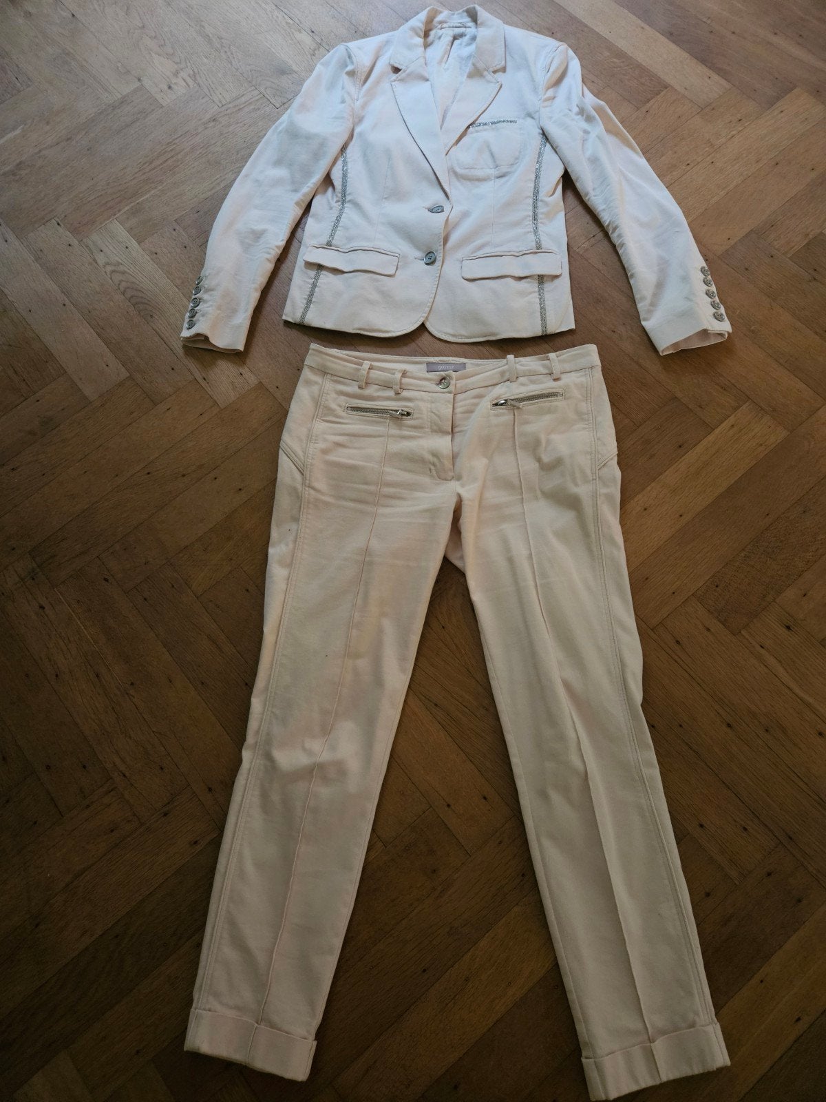 GUSTAV Broekpak - Pastel Roze/Perzik Blazer & Pantalon, Ophalen of Verzenden