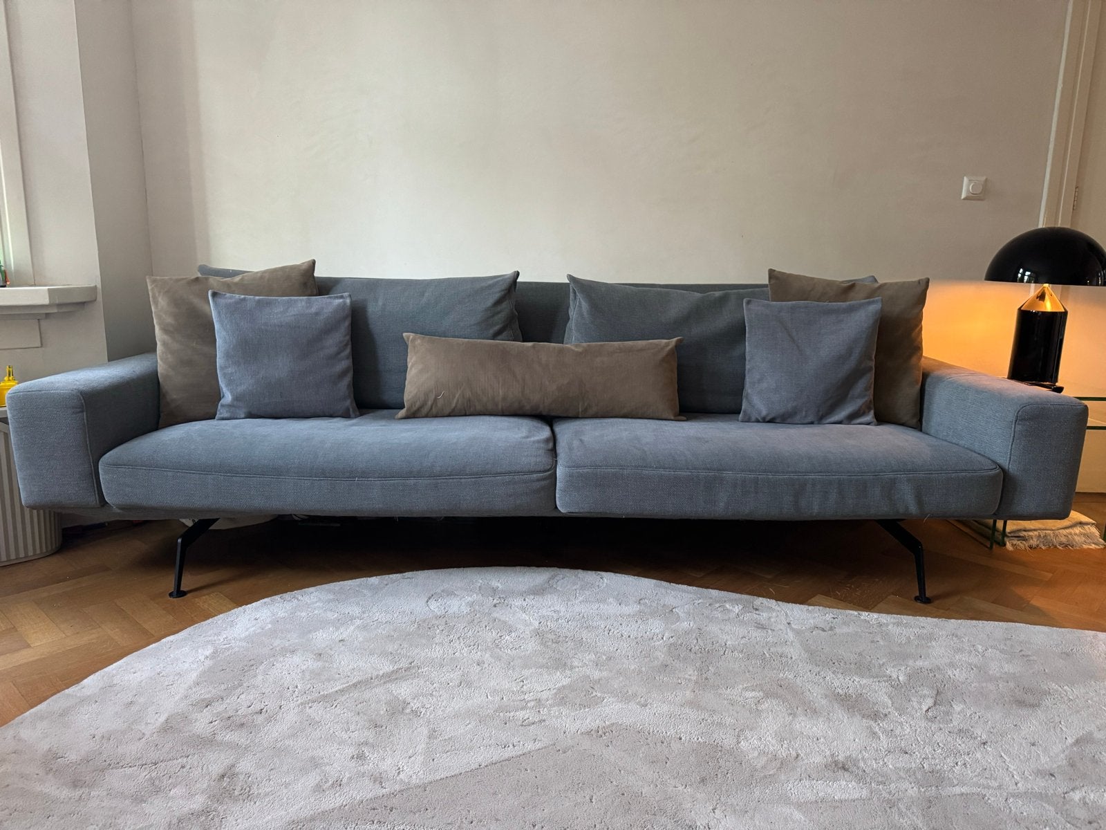 Passe Partout bank model Zico 280cm, Ophalen, 250 tot 300 cm, Driepersoons, 75 tot 100 cm