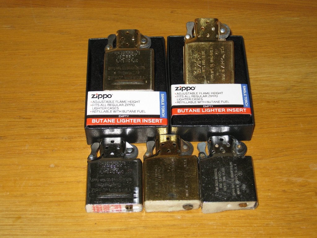 zippo aanstekers inserts, Ophalen, Zo goed als nieuw