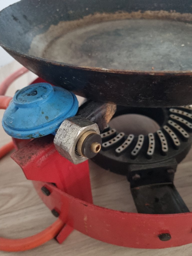 Kookbrander 1 pits - Foker Industrie Komfoor, Ophalen, Gebruikt