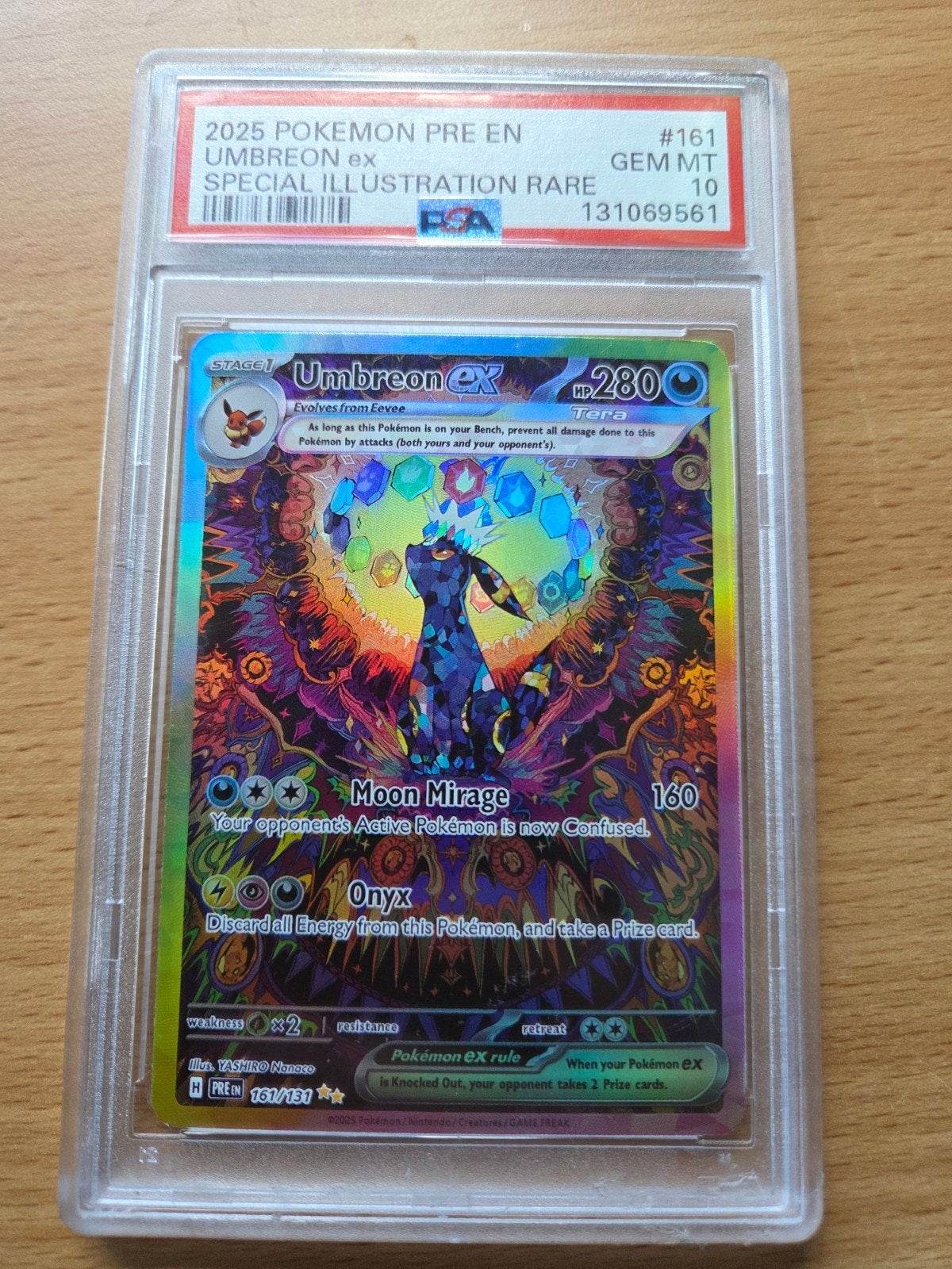 Pokemon umbreon #161 psa 10, Verzenden, Zo goed als nieuw