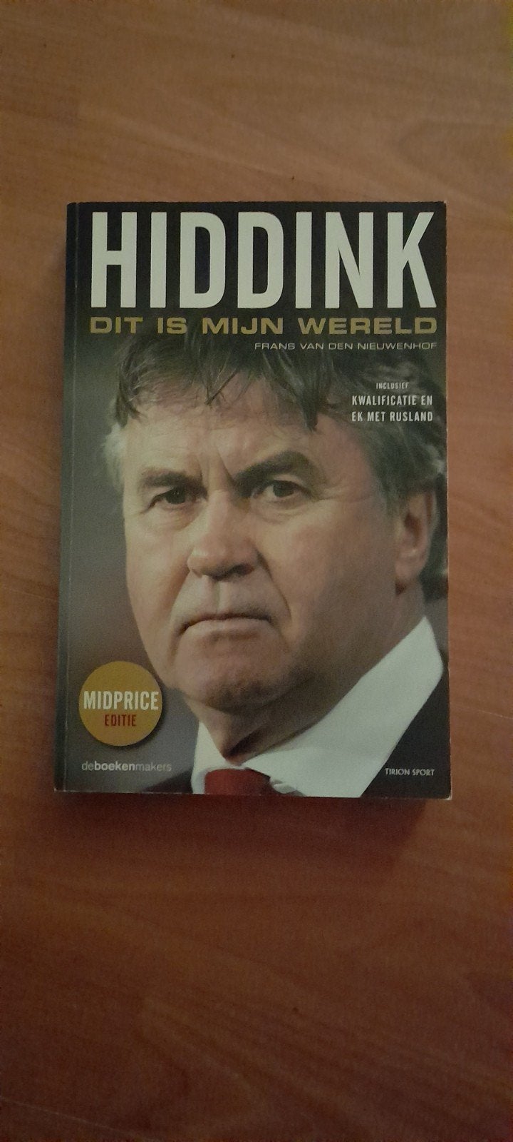 Frans van den Nieuwenhof - Hiddink, Verzenden, Nieuw, Sport, Frans van den Nieuwenhof