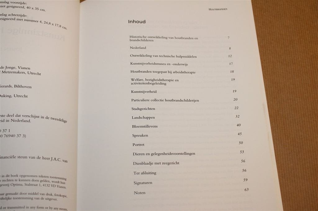 Houtbranden — Kunstzinnige Houtbewerking, Ophalen of Verzenden, Zo goed als nieuw