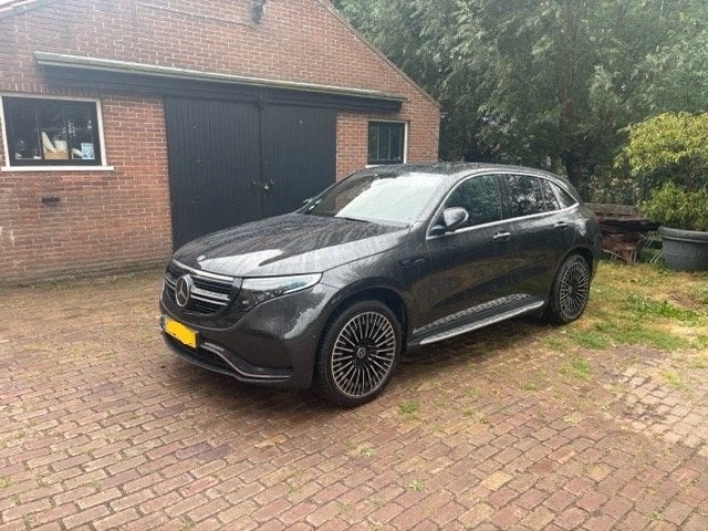 Mercedes-Benz EQC 400 4MATIC 408pk 2020 Grafiet Grijs, Automaat, 660 min, 1800 kg, Zwart