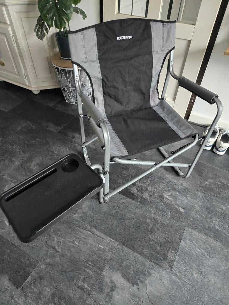 Berger uitklapstoel campingstoel visstoel, Ophalen, Nieuw, Campingstoel