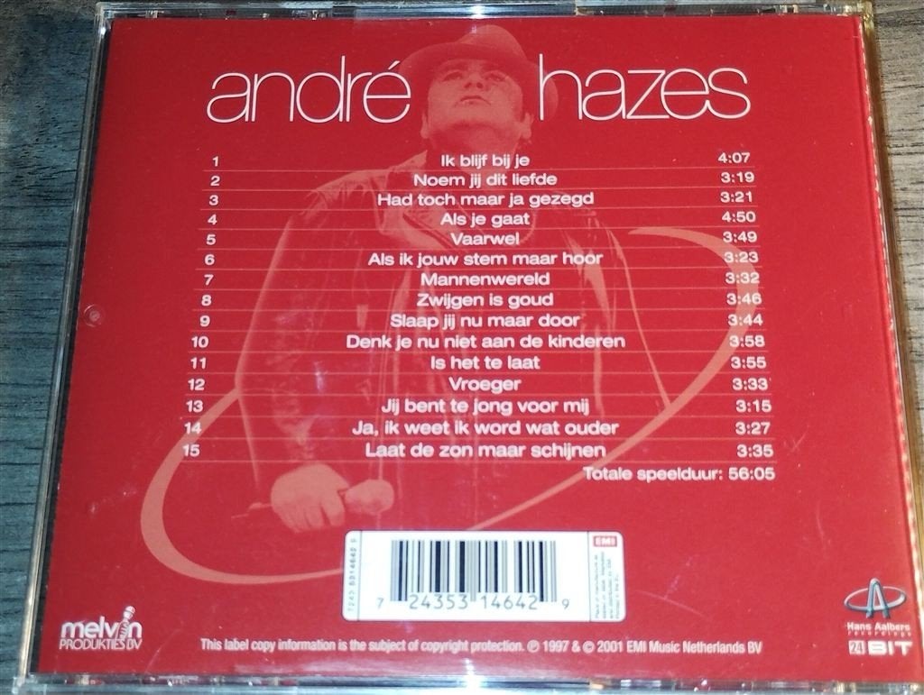 Andre Hazes - Mijn Gevoel [24 Bit], Ophalen of Verzenden, Zo goed als nieuw, Levenslied of Smartlap