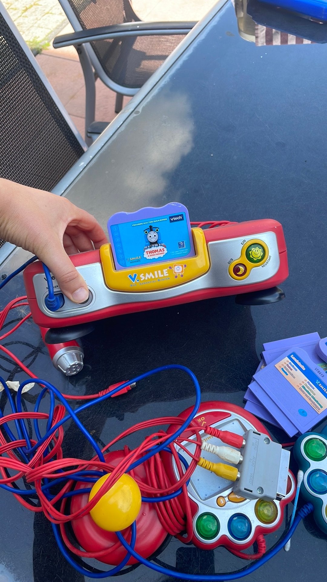 VTech V.Smile TV Learning System educatieve  pelconsole, Ophalen of Verzenden, Gebruikt