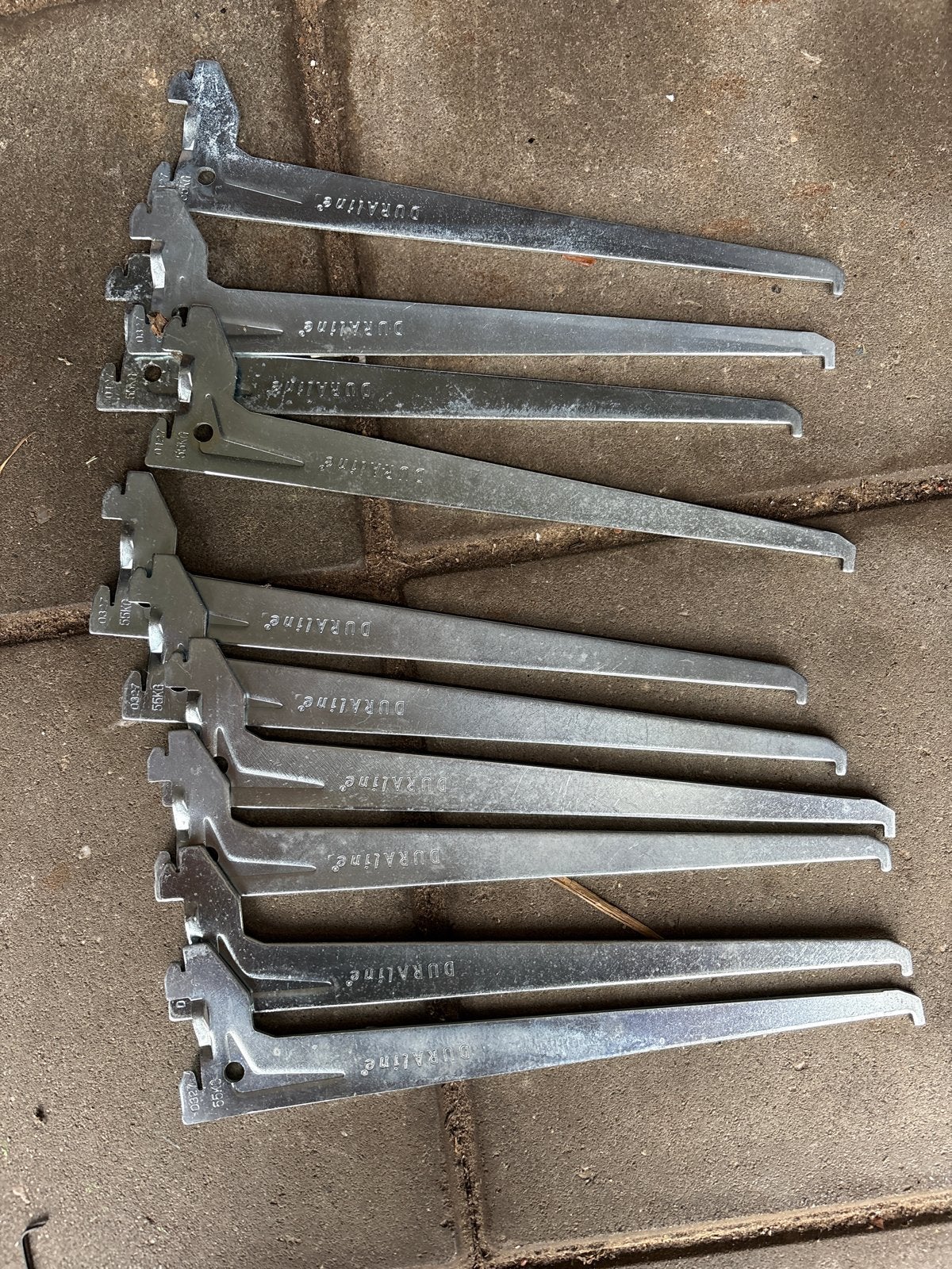 Duraline plankdragers 30cm - 10 stuks, Ophalen of Verzenden, Nieuw