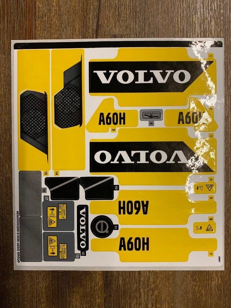Originele Lego stickervellen, Lego, Overige typen, Nieuw, Ophalen of Verzenden