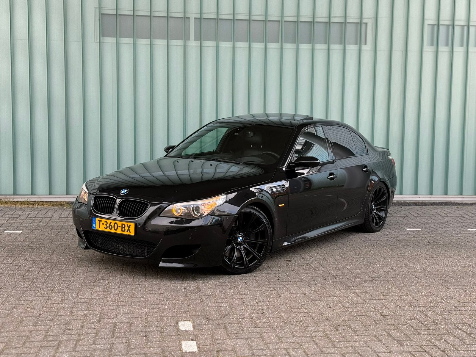 BMW E60 M5 V10 | Enthusiast Masterpiece | SMG & Lagers Nieuw, Auto's, BMW, Automaat, Achterwielaandrijving, Zwart, 507 pk
