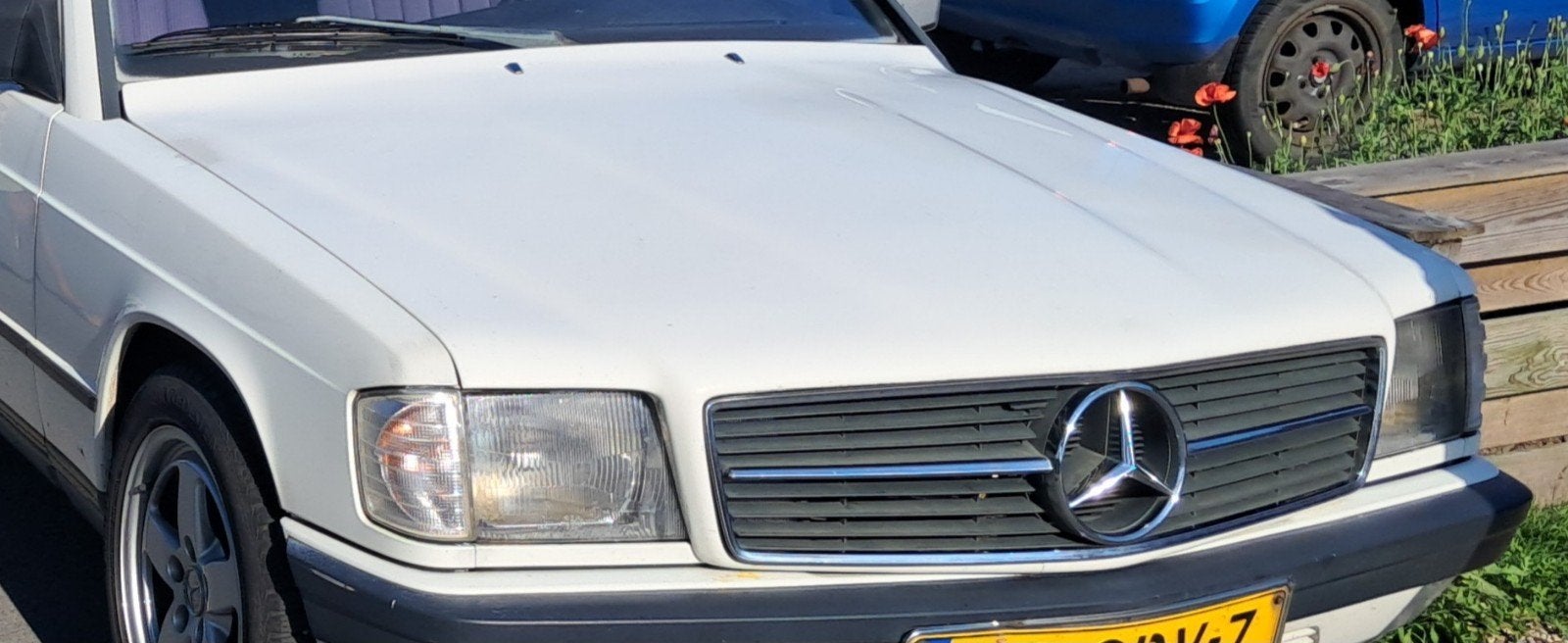 Mercedes SEC motorkap te ruil, Auto-onderdelen, Ophalen, Gebruikt