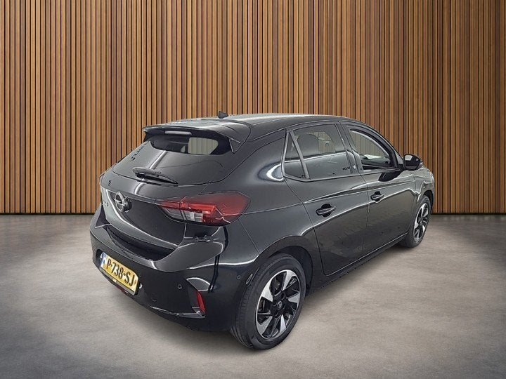 Opel CORSA-E Business Edition 1 fase 50 kWh 1e-Eig. & Dealer, Auto's, Opel, Gebruikt, Zwart, 24 min, Zwart