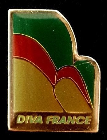 Diva France pin, Verzenden, Nieuw, Transport, Speldje of Pin