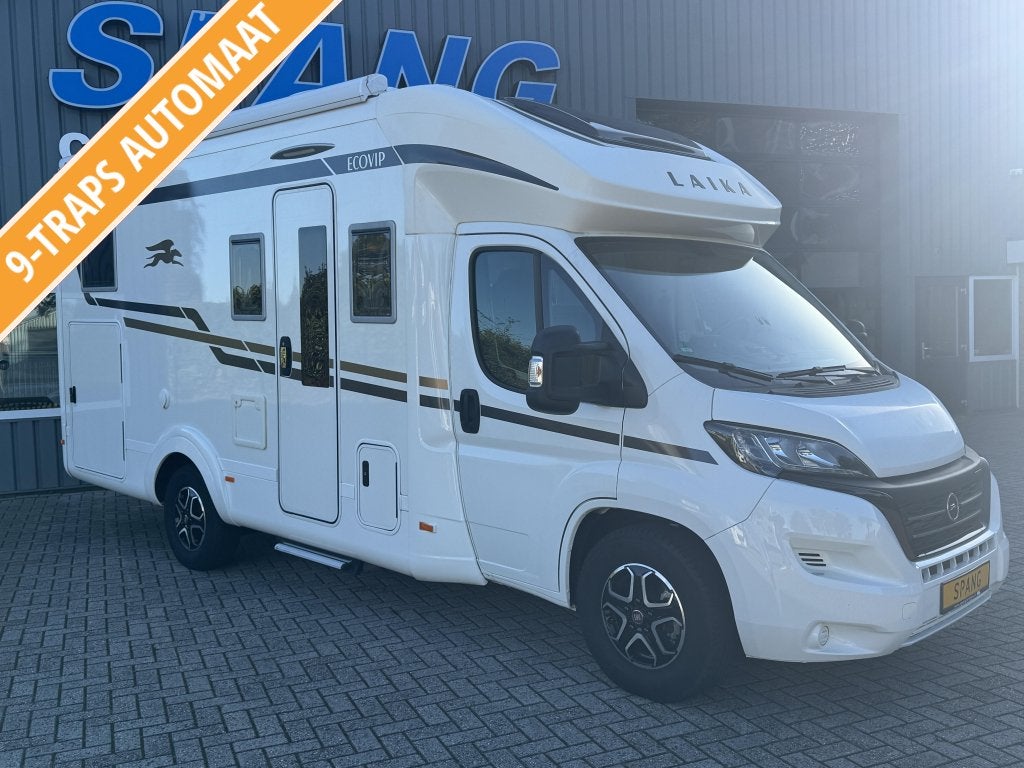 Laika Ecovip L 3019 Enkele bedden hefbed, Automaat, Ringverwarming, Fiat, Raamblindering