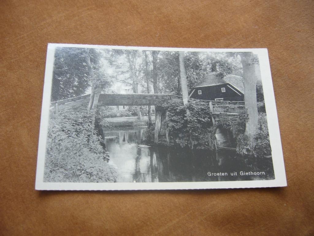 GIETHOORN, Ophalen of Verzenden, 1940 tot 1960, Gelopen, Overijssel