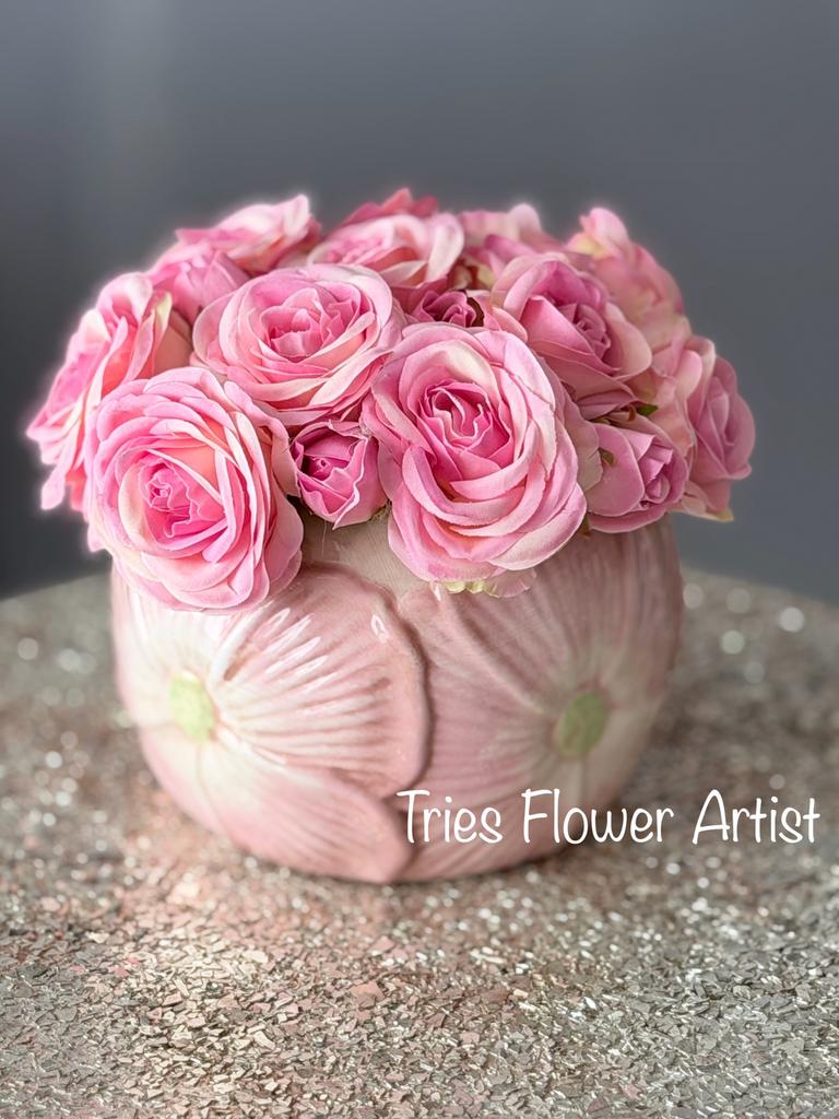 Pot Flowers Nieuw, Binnen, Triesflowerartist@outlook.com, Roze, 3621HA