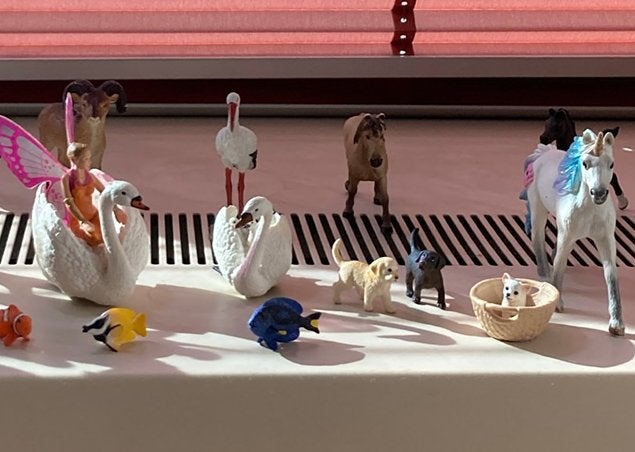 Gevraagd (bijna) gratis Schleich dieren, Ophalen, Zo goed als nieuw