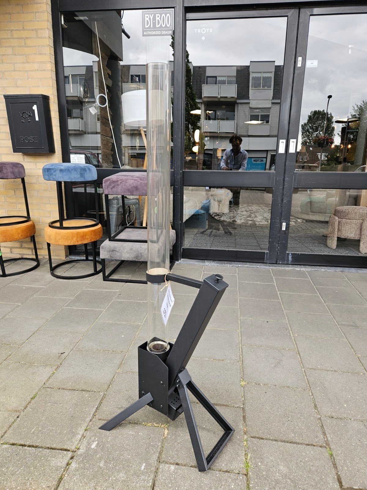 Palletkachel terrasverwarmer, Ophalen of Verzenden
