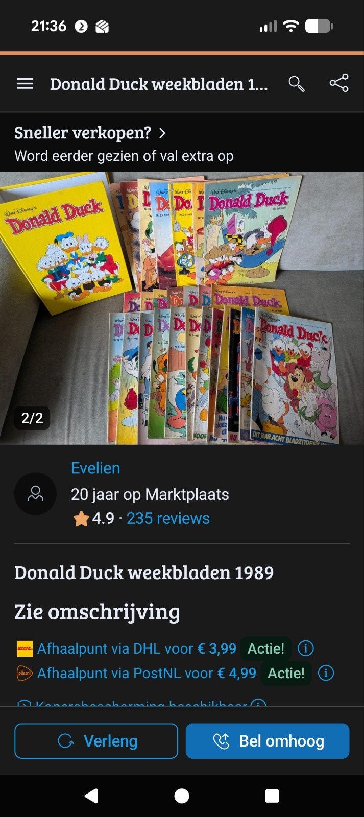 Donald Duck weekbladen 1989, Verzamelen, Ophalen of Verzenden, Zo goed als nieuw