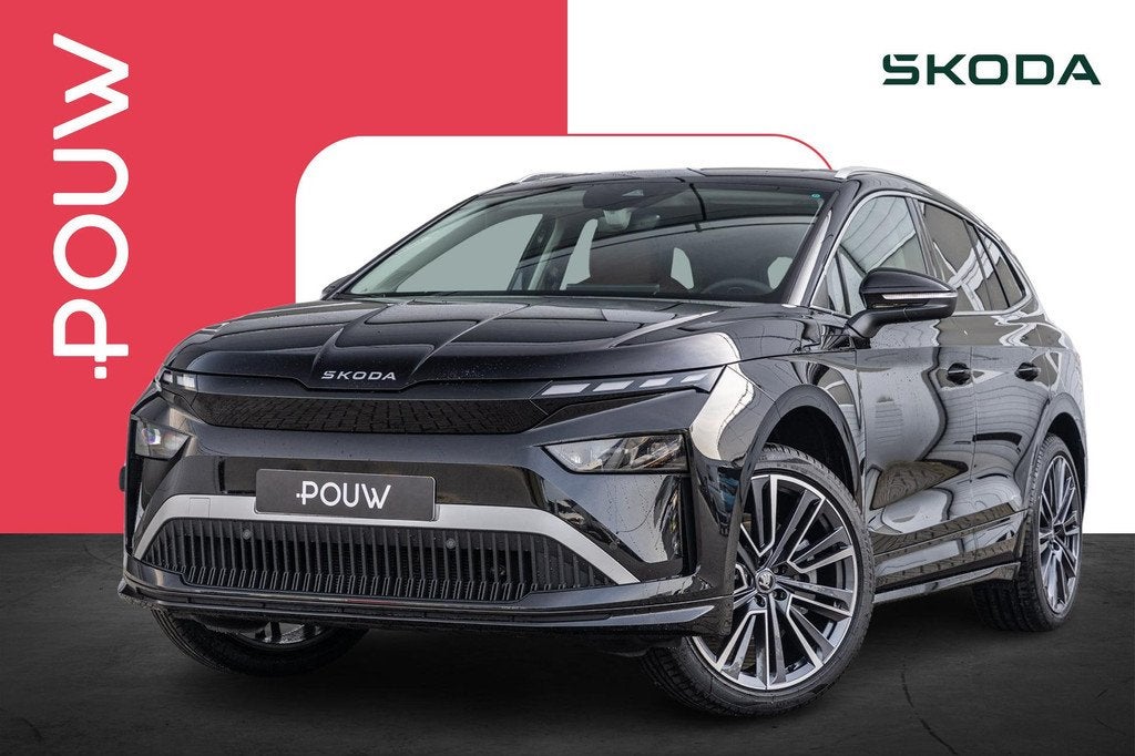 Skoda Enyaq 286pk 85 Business Edition | Eco-suite Interieur, Auto's, Skoda, Automaat, 12 maanden, Achterwielaandrijving, Zwart
