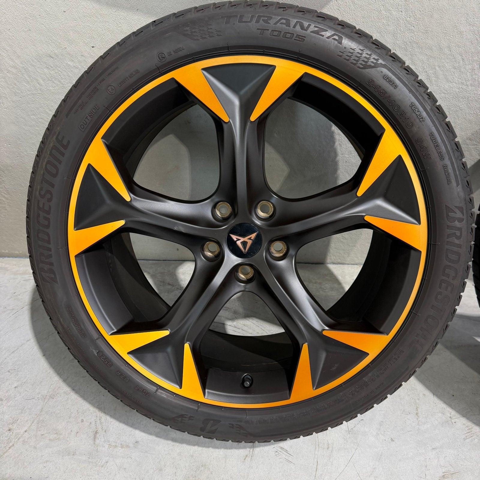 19 inch Origineel Cupra formentor velgen met A merk banden, 19 inch, Ophalen of Verzenden, Velgen, Personenwagen