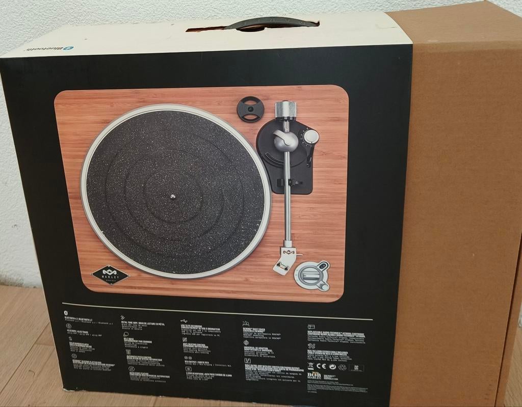 House of Marley bluetooth platenspeler, Ophalen of Verzenden, Nieuw, Overige typen
