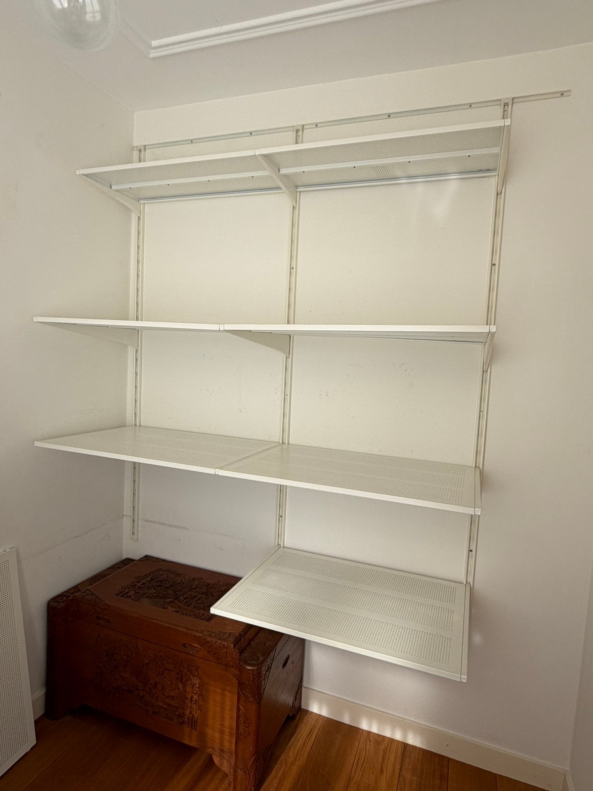 IKEA ALGOT wandsysteem, Ophalen, Gebruikt