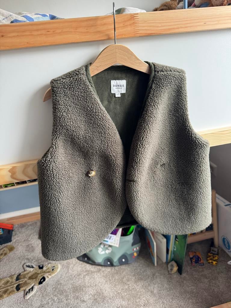 Donsje Amsterdam Teddy monty Gilet - Zo goed als nieuw, Ophalen of Verzenden, Zo goed als nieuw, Jongen of Meisje