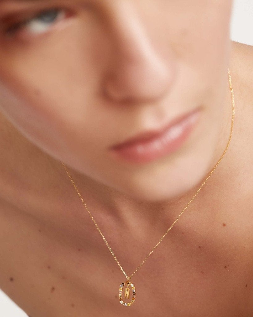 PD Paola ketting met edelstenen en half edelstenen NIEUW, Sieraden, Tassen en Uiterlijk, Nieuw, Goud, Goud, Met edelsteen