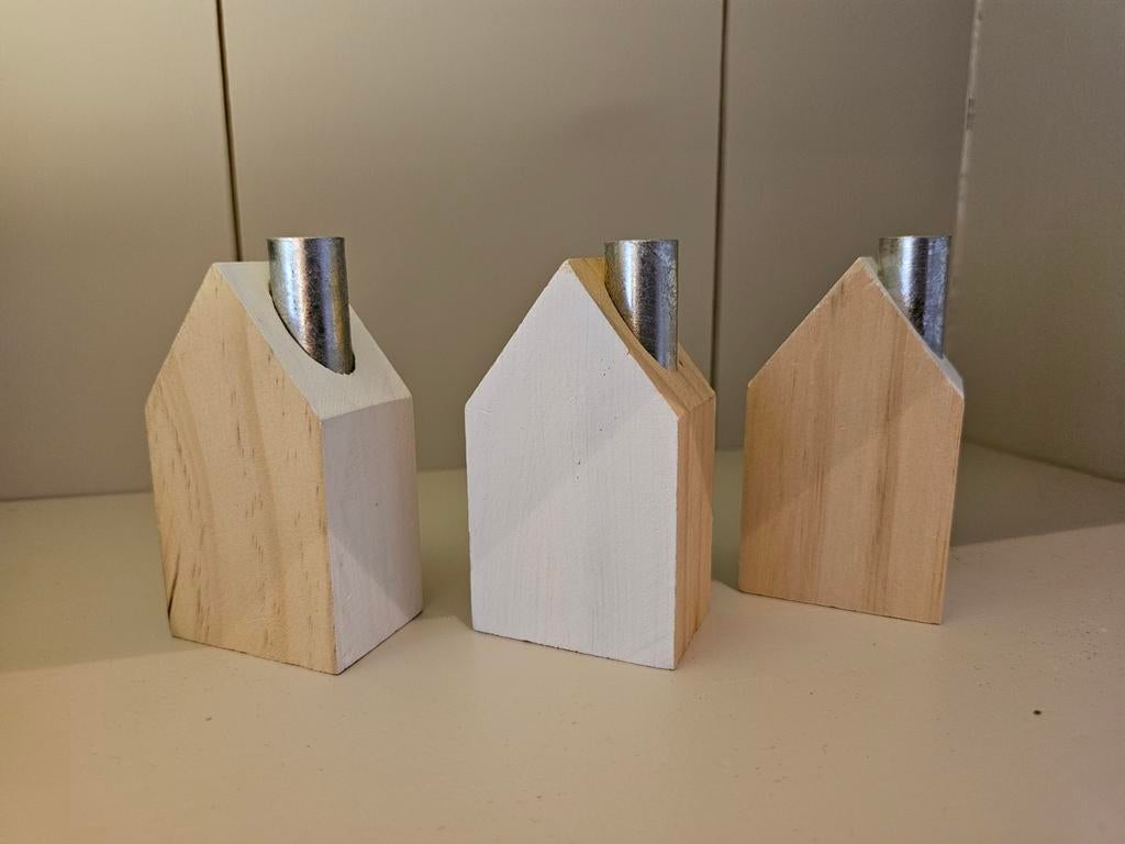 Decoratieve houten huisjes van Boltze Home, Ophalen of Verzenden, Nieuw, Wit, Overige vormen