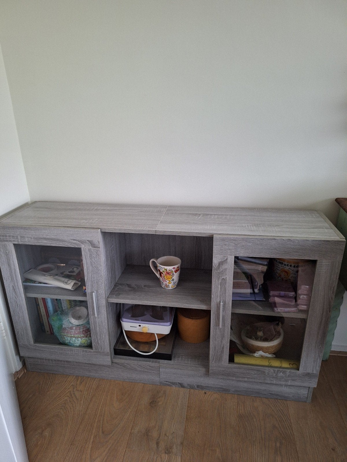 Mooie grijze kast te koop, Ophalen, Nieuw, 25 tot 50 cm, 50 tot 100 cm