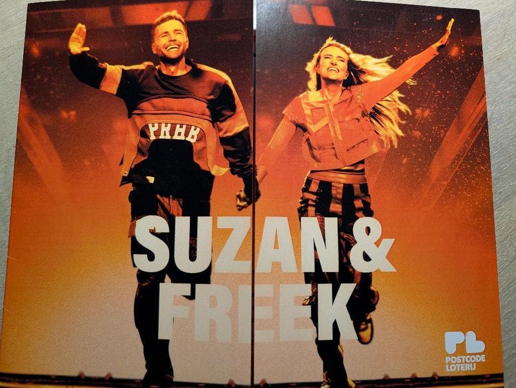 Suzan en Freek 31 mei 4 tickets zitplaatsen Gelredome, Tickets en Kaartjes, Concerten | Pop, Drie personen of meer, Mei