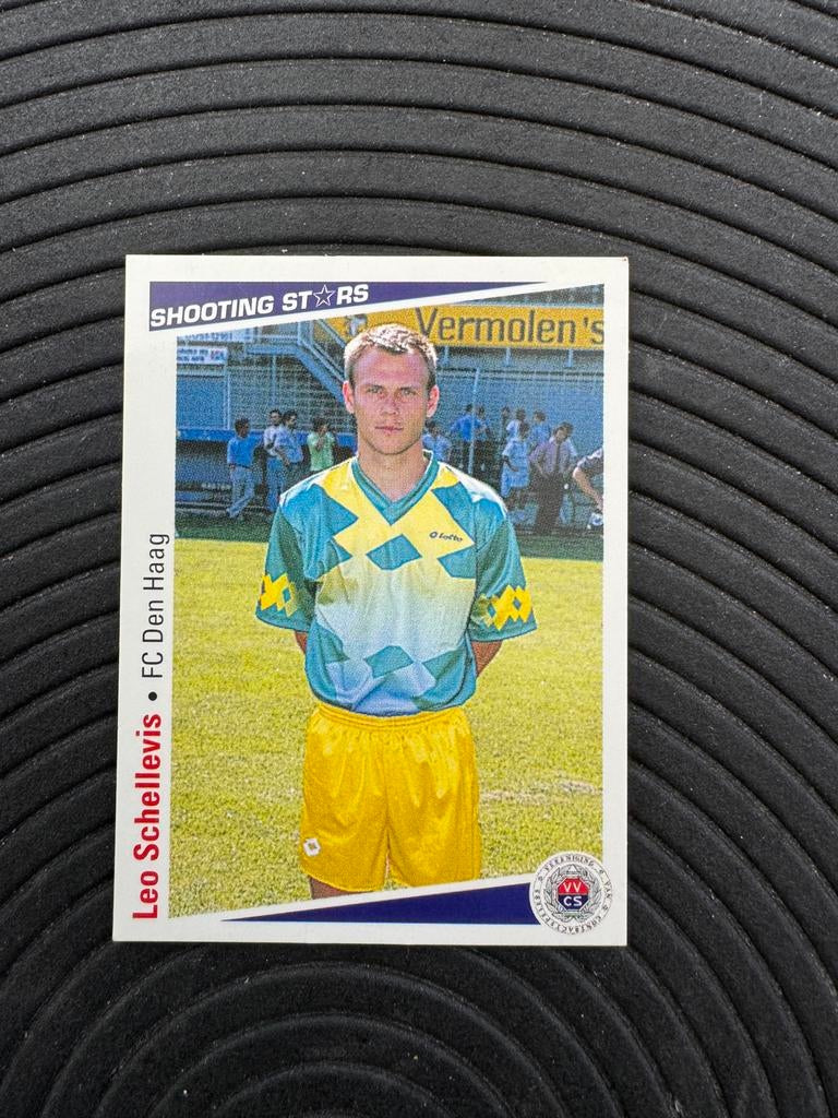 Leo Schellevis FC Den Haag Shooting Stars Voetbalkaart, Verzamelen, Ophalen, Zo goed als nieuw, Spelerskaart