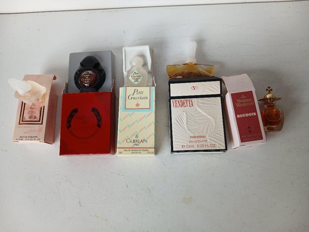Panthere de Cartier, Petit Guerlain, Vendetta Valentino..., Verzenden, Nieuw, Miniatuur, Gevuld