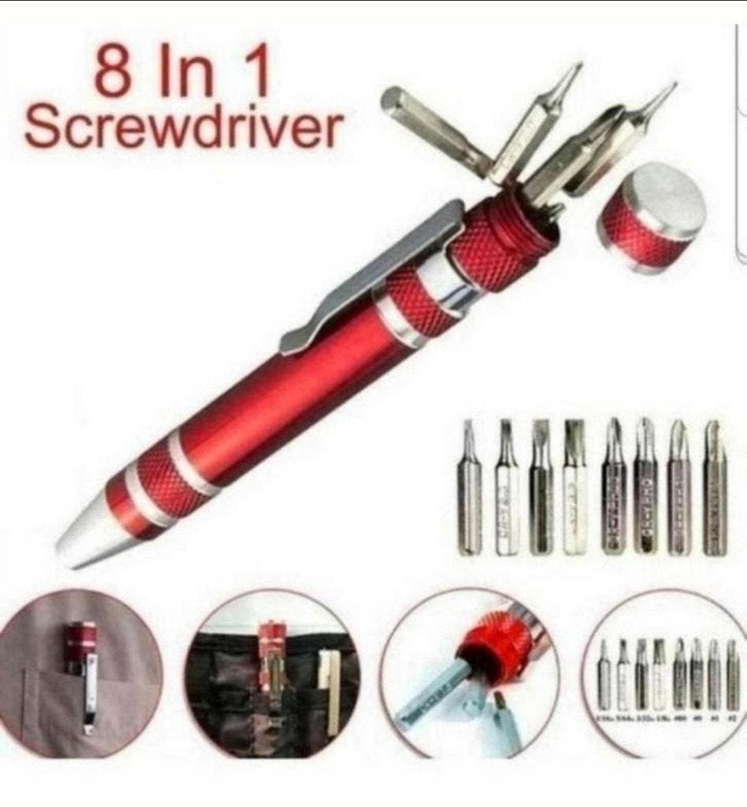8 In 1 Pen Schroevendraaier Set Reparatie Tool Kit €6,00

8, Telecommunicatie, Ophalen of Verzenden, Nieuw, Overige typen