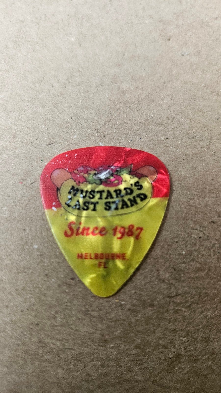 Plectrum Alice Cooper Ryan Roxie, Ophalen of Verzenden, Gebruikt, Overige typen, Gesigneerd