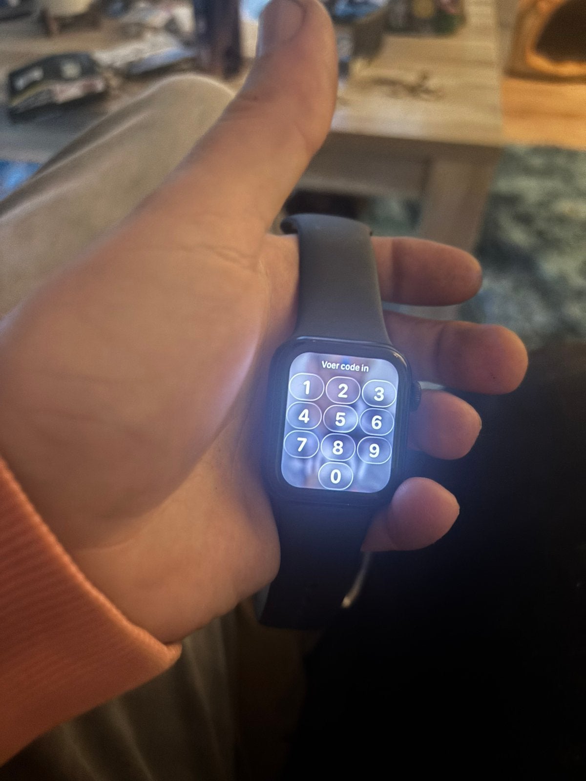 apple watch, Ophalen of Verzenden, Zo goed als nieuw, Zwart