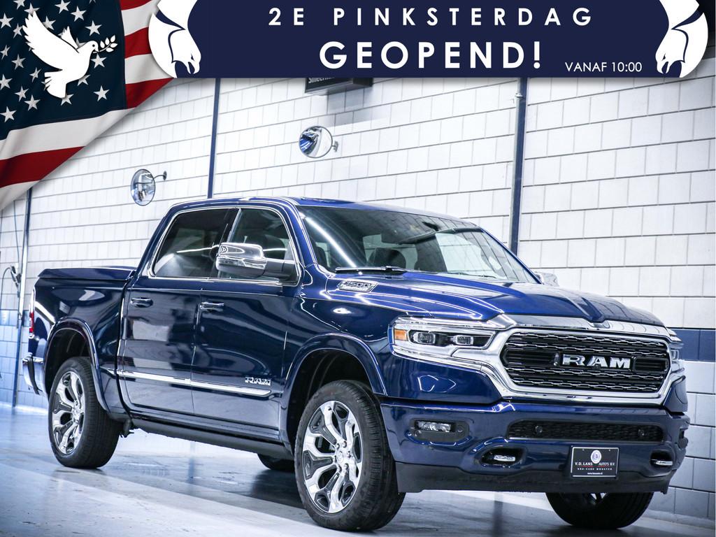 Dodge Ram 1500 Crew Cab Limited | Fully loaded All-in Prijs, Auto's, Automaat, Gebruikt, Zwart, Blauw