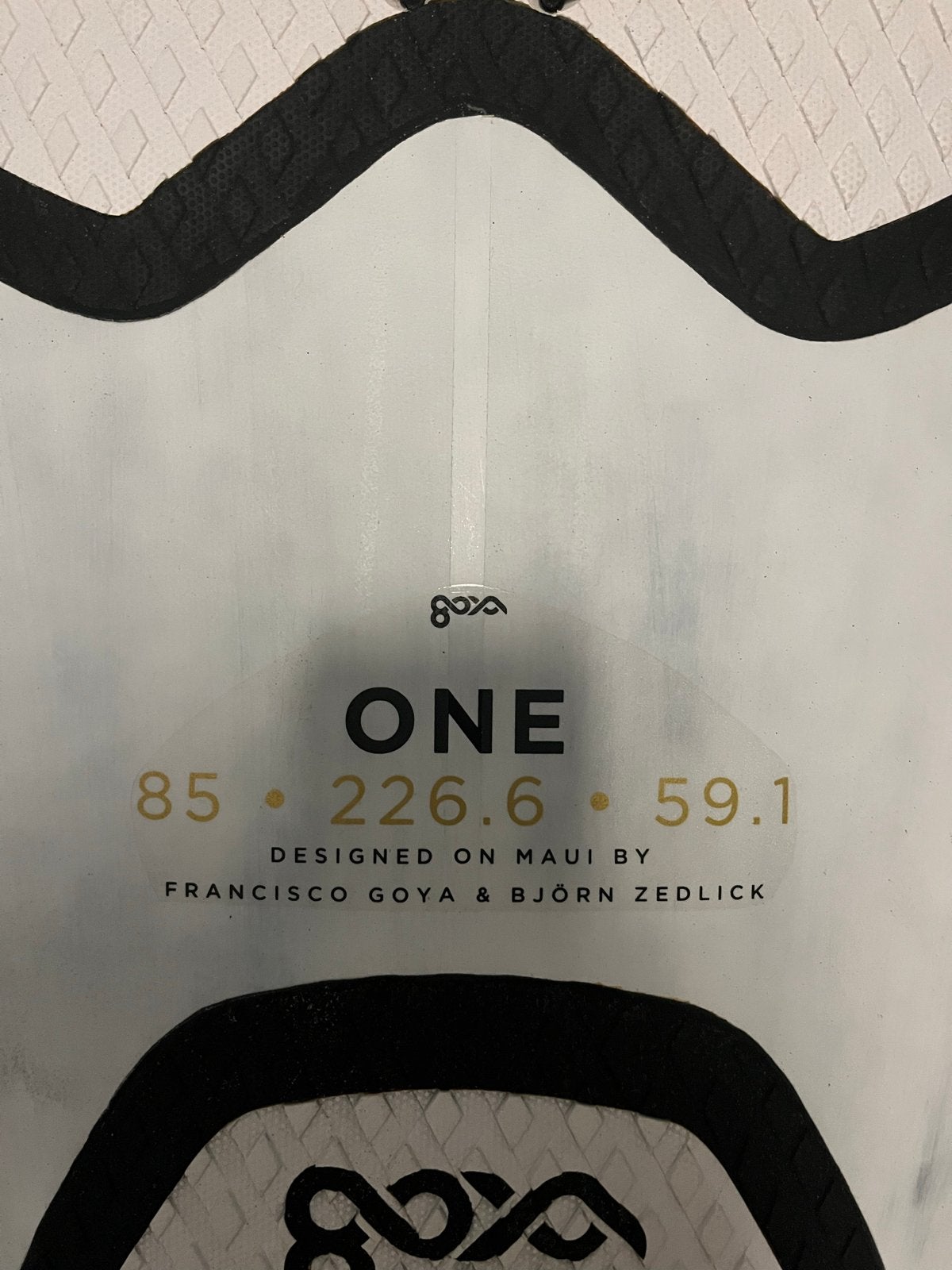 Goya One Pro freewave 85 liter 2016, Ophalen, Minder dan 250 cm, Zo goed als nieuw, Met vin(nen)