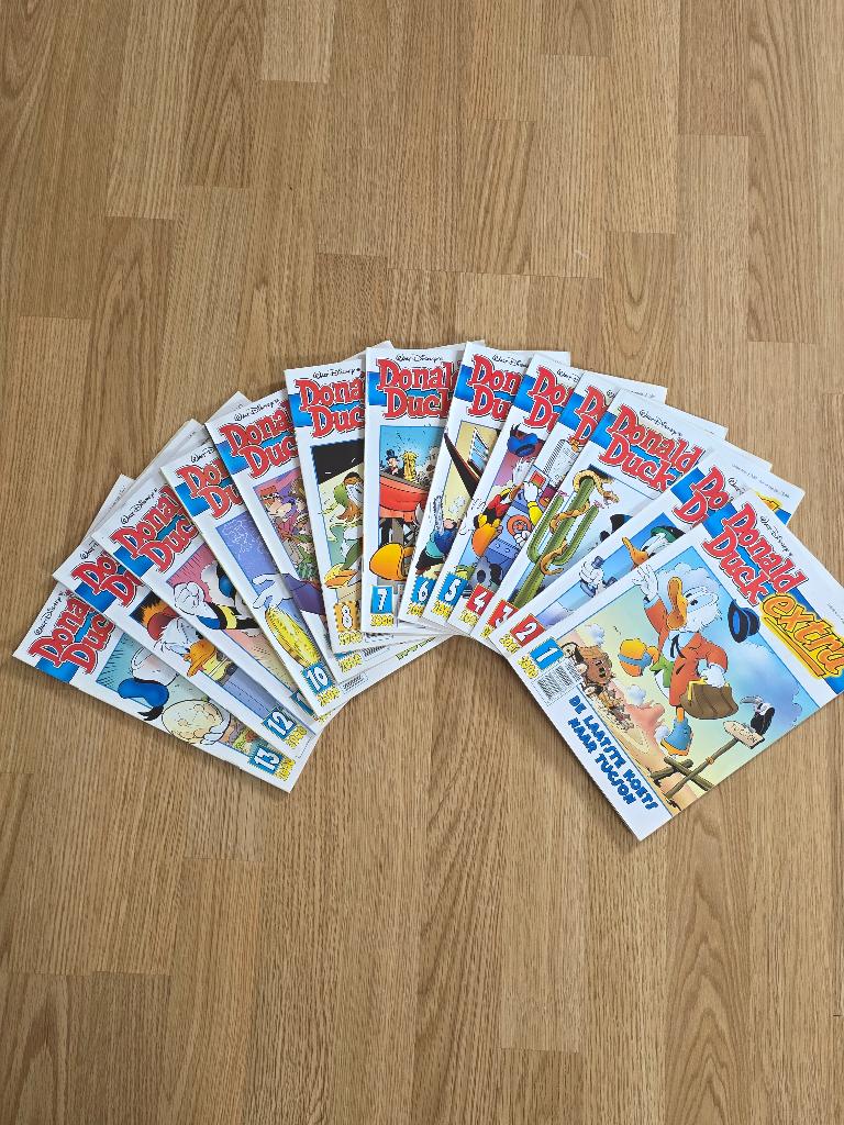 Donald Duck Extra jaargang 2000 – leesplezier!, Gelezen, Complete serie of reeks, Europa, Ophalen of Verzenden