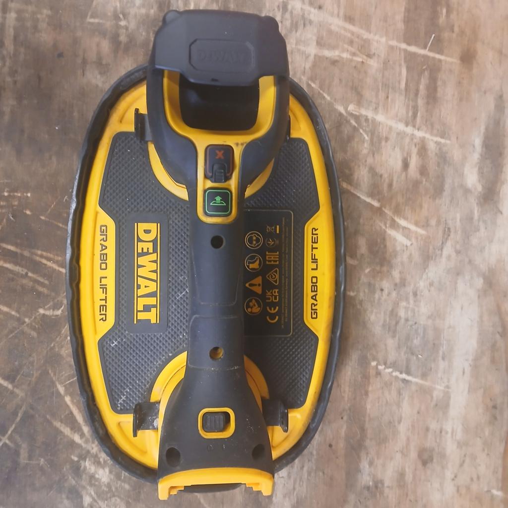 DeWalt DCE590 Grabo Lifter - Vacuümzuignap, Doe-het-zelf en Verbouw, Gereedschap | Handgereedschap, Ophalen of Verzenden, Zo goed als nieuw