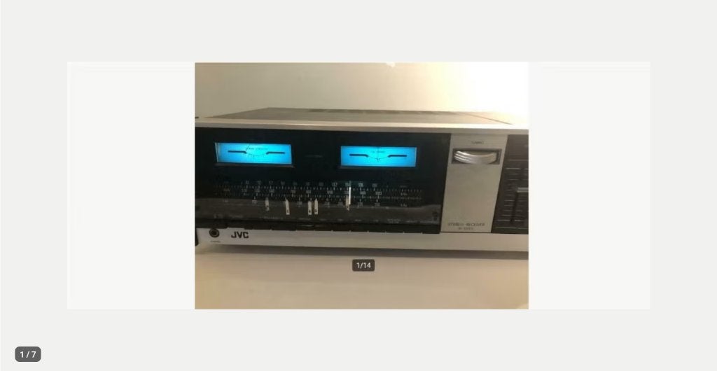 JVC JR-S100L Receiver uit 1976., Ophalen, Zo goed als nieuw, Stereo, JVC