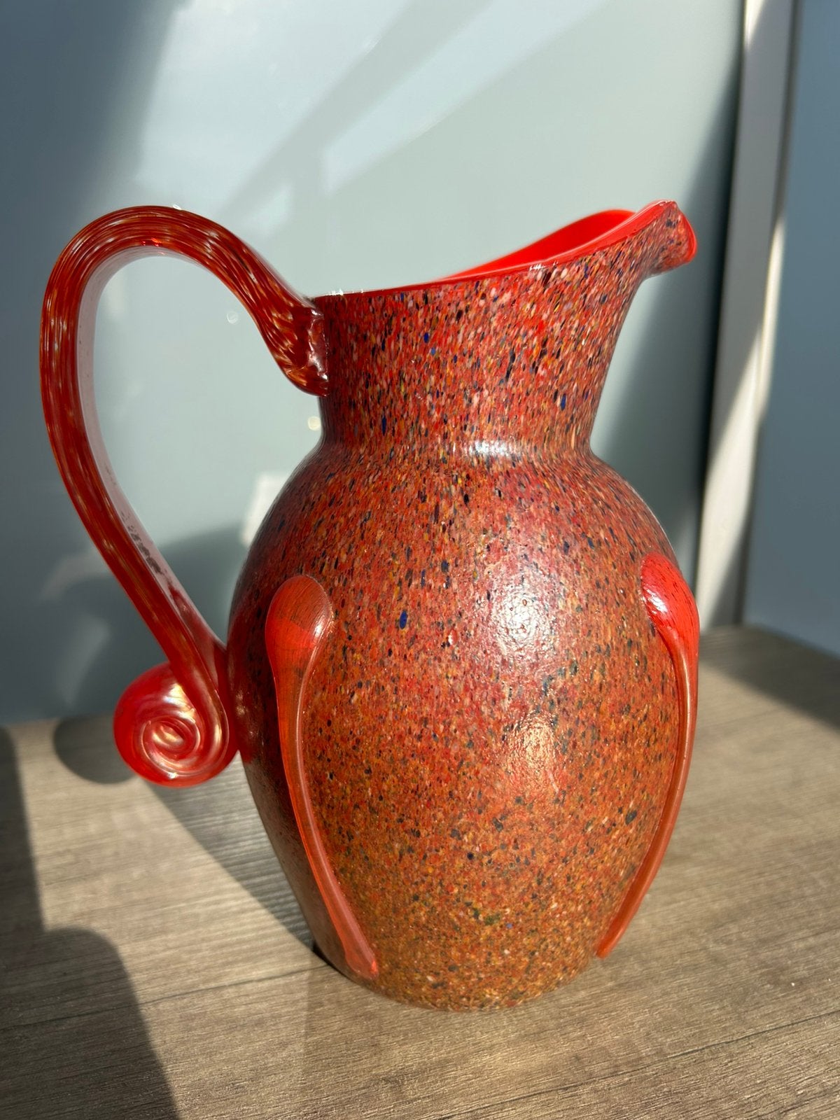 Vintage Murano karaf, Kan, Vintage, Ophalen of Verzenden, Glas