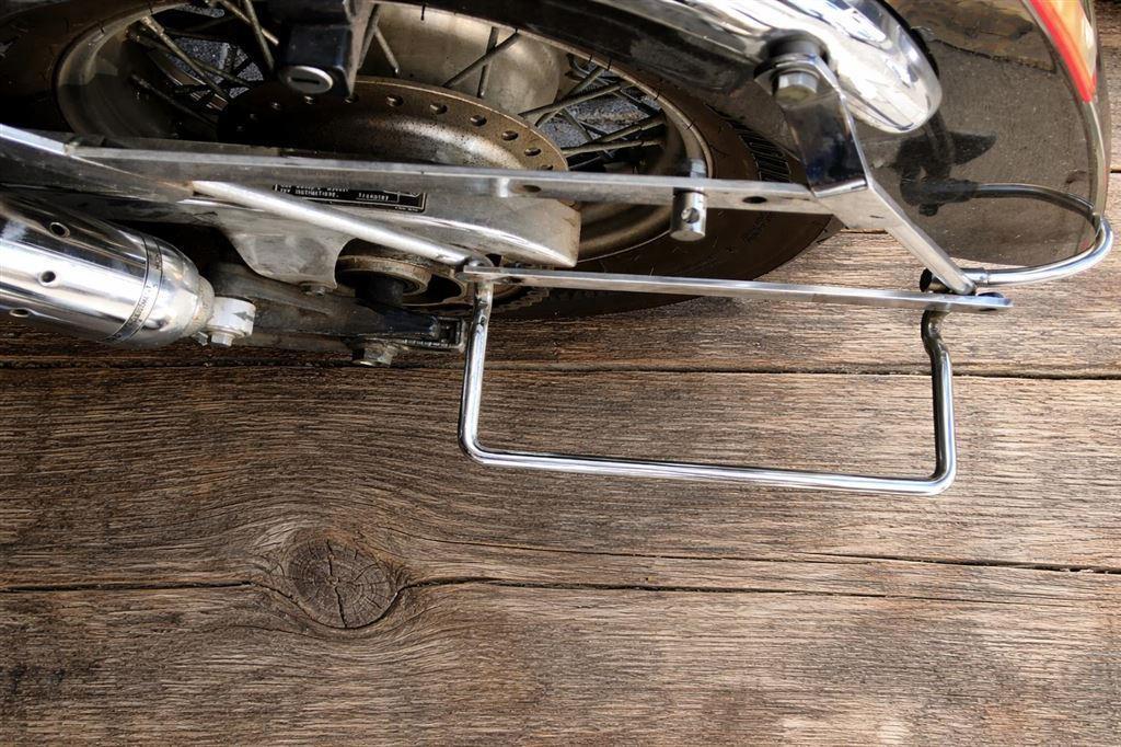 Ledrie Zadeltasbeugels met Ondersteuning – Honda VT 750 ACE, Verzenden, Nieuw