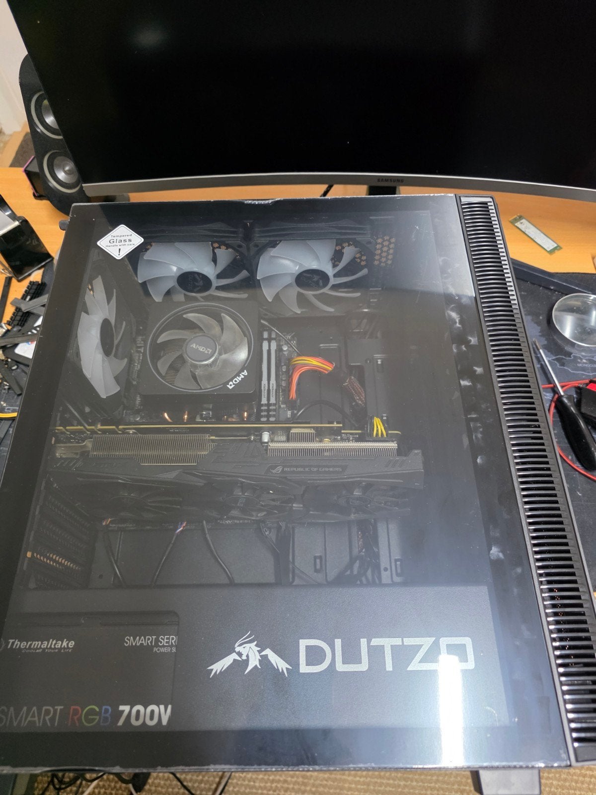 Super game Pc met regelbare RGB, Ryzen 5 5600XT, 4900gb, Ophalen of Verzenden, Zo goed als nieuw
