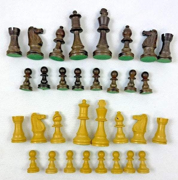 Schaakspel Staunton Revenche kunststof figuren schaakstukken, Coolsingel 104, 3011 AG Rotterdam, Netherlands, Verzenden, Onbekend