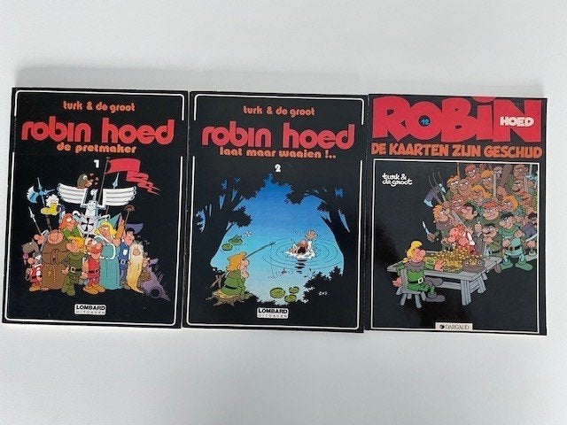 Robin Hoed, SC, Turk en De Groot, humor, Meerdere stripboeken, Ophalen of Verzenden, Zo goed als nieuw