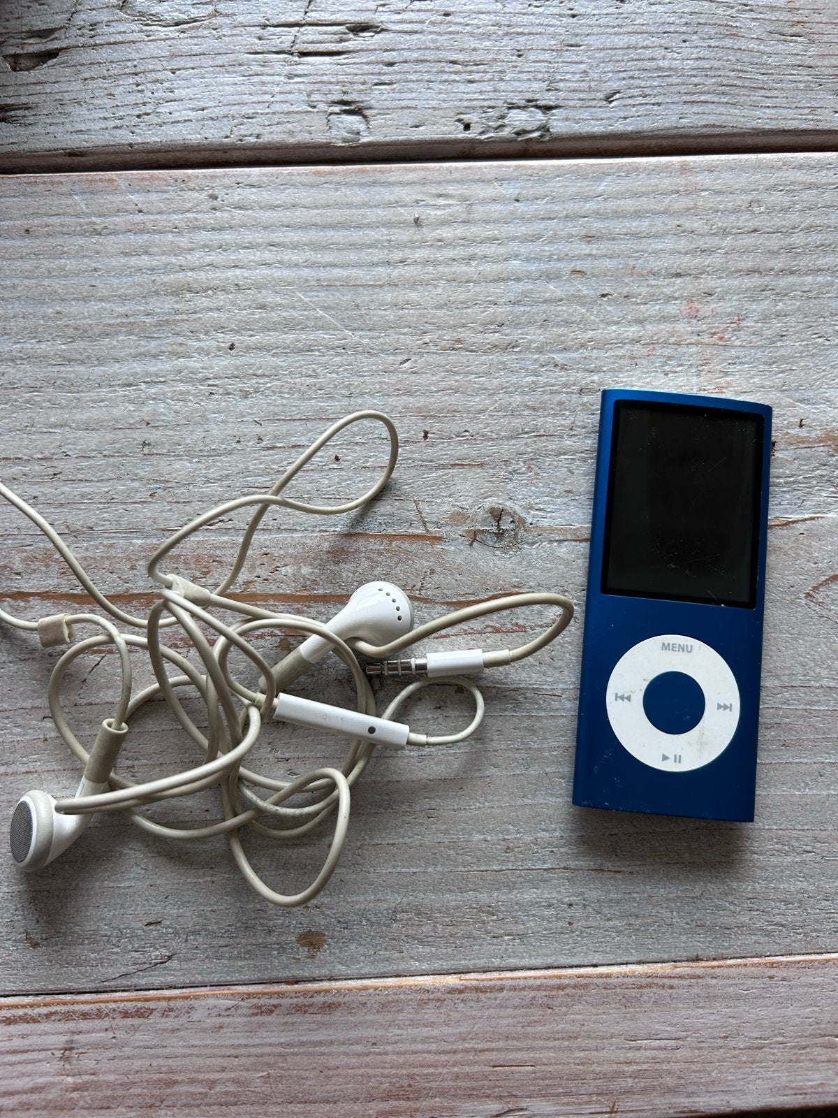iPod Nano 8GB - Niet werkend (voor onderdelen/reparatie), Blauw, Ophalen of Verzenden, Niet werkend, Nano